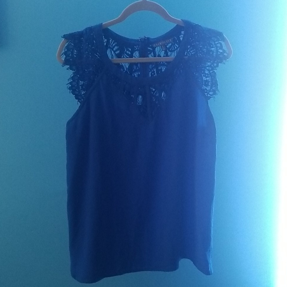 Royal blue formal tank